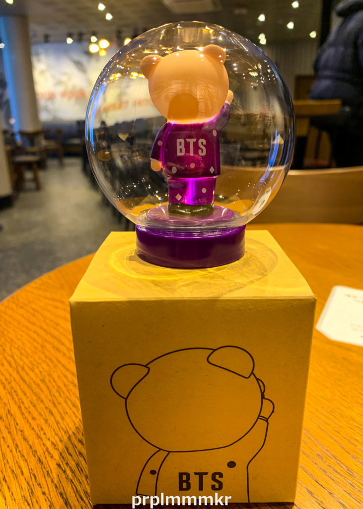 1月28日(本日)発売 防弾少年団 BTS × 韓国スタバ Starbucks のコラボ第 